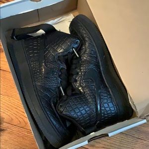 Nike Hi-Top Crocodile Air Force 1’s